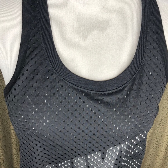 SOLD Nike black double mesh Racerback tank small - Picture 4 of 8